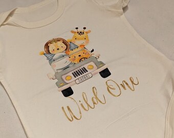 Gilet Wild one premier anniversaire, gilet 1er anniversaire, tenue d'anniversaire, fracas de gâteau, vêtements 1er anniversaire, wild one party, 1er anniversaire de garçons