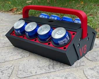 V8 Engine Block Cooler - Multi-color Style