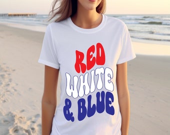 Rot, Weiß und Blau SVG