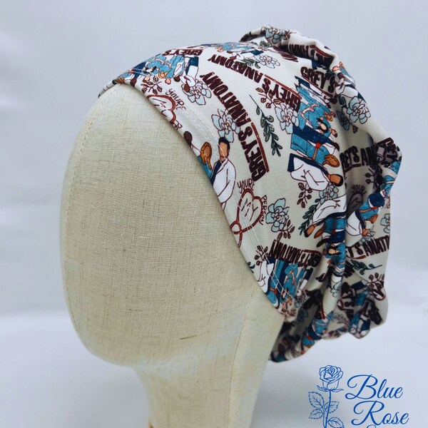 Grey's Anatomy Scrub Caps Etsy