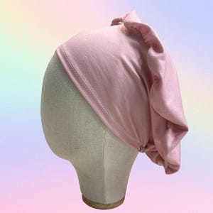 Soft Pink Knit Scrub Cap- Solid Soft Scrub Cap-Pink Scrub Hat- Nurse Scrubs-Surgeon Cap- Vet Scrub Hat