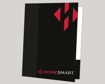 HomeSmart Presentation Folders, Professional Branding, Elevate Your Marketing Strategy, HomeSmart Branded Office Supplies