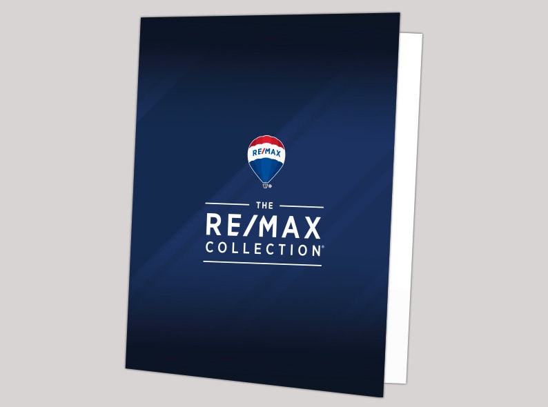 RE/MAX Presentation Folders, Professional Branding, Elevate Your