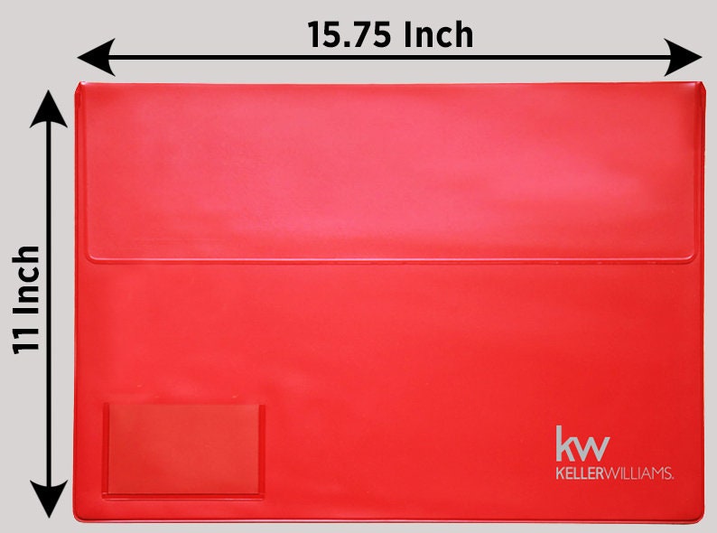 Doc Folder Real Keller Williams Vinyl Document Folders, Real Estate Closing Supplies - Etsy