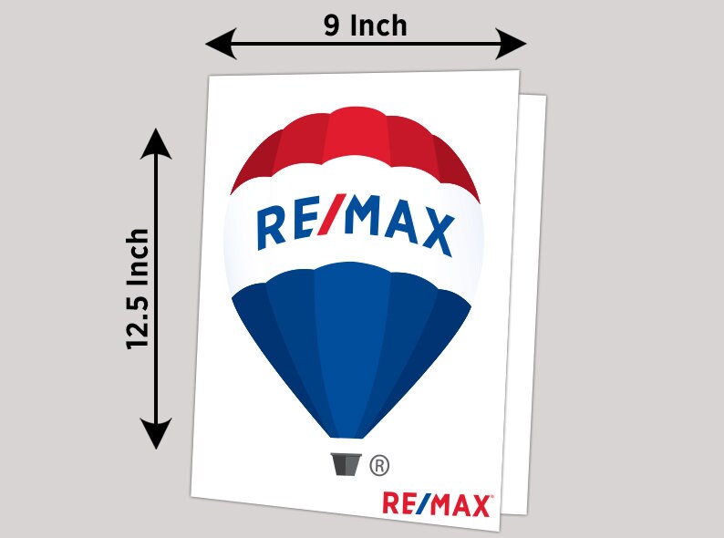 RE/MAX Presentation Folders, Professional Branding, Elevate Your