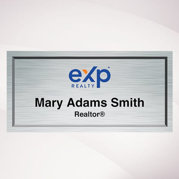 Custom Real Estate Name Tags Etsy