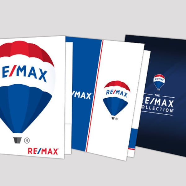 RE/MAX Presentation Folders, Professional Branding, Elevate Your Marketing Strategy, Remax Branded Office Supplies, Remax Folders