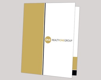 Realty One Group Presentation Folders, Professional Branding, Elevate Your Marketing Strategy, Realty One Group Branded Office Supplies