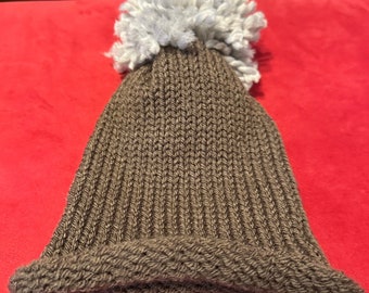 Bonnet Fait Main Au Crochet Multicolore - Gros Bonnet Femme, Livraison USA Uniquement