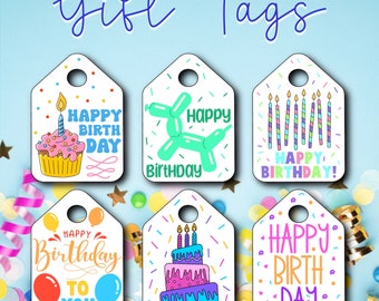 Geburtstag Geschenkanhänger