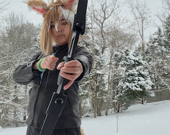 CUSTOM MOVING faux fur ears headband cosplay