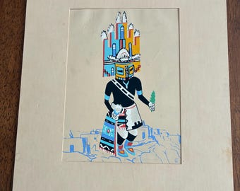 A Representation of a Hopi Kachina Dancer
