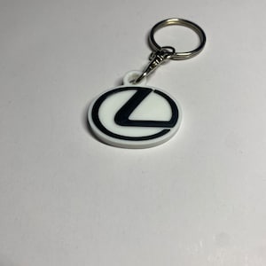 3d printed Lexus keychain
