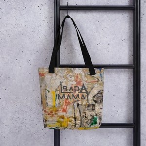Tote grande vintage graffiti, bolso de fin de semana para mamá, bolso de verano, bolso de mano para piscina, bolsa de viaje, regalo del día de las madres, regalo de graduación