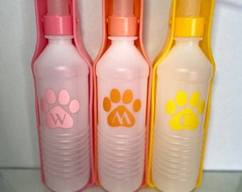 Personalised Dog Water Bottle | Dog Water Bottle | Travel Dog Water Bottle | Portable Dog Water Bottle