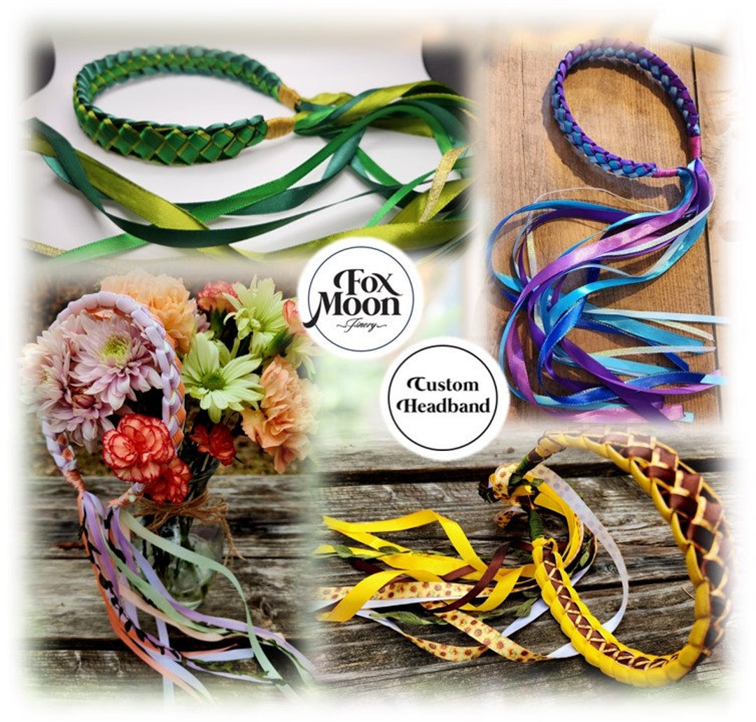 CUSTOM Headband - Design Your Own Unique Braided Hair Accessory - Etsy
