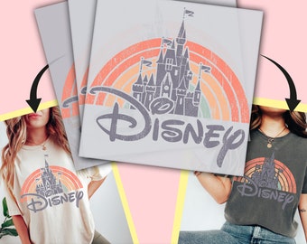 Retro Disney DTF Transfer, Ready to Press, Disneyworld Personalized DTF Transfers, Disney Heat Press, Disneyland DTF Transfer- ssco377