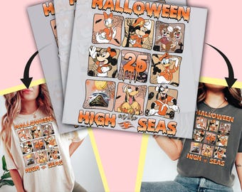 Mickey and Friends Co. Halloween DTF Transfer, Disneyland Halloween Ready to Press, DTF Transfers, Heat Press, DTF Transfer- ssco4121