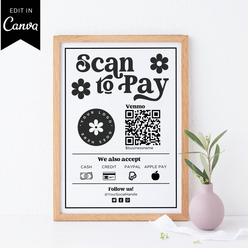 Payment Method Sign - Etsy
