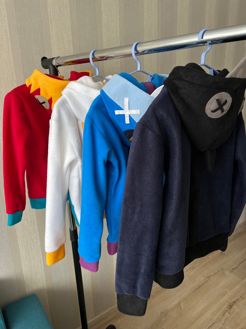 haai Sweatshirt game hero hoodi voor jongens en meisjes afbeelding 8