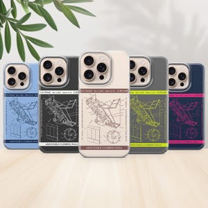 CLIMBING WALL PATENT Phone Case: Bouldering Gym Blueprint Cover for iPhone, Samsung & Google Pixel