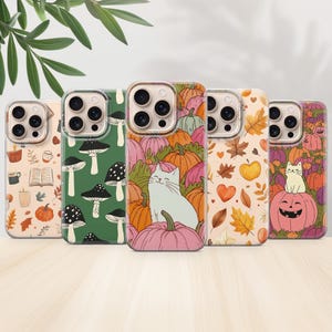 Funda para teléfono FALL COLLAGE: Funda con estampado otoñal para iPhone, Samsung y Google Pixel