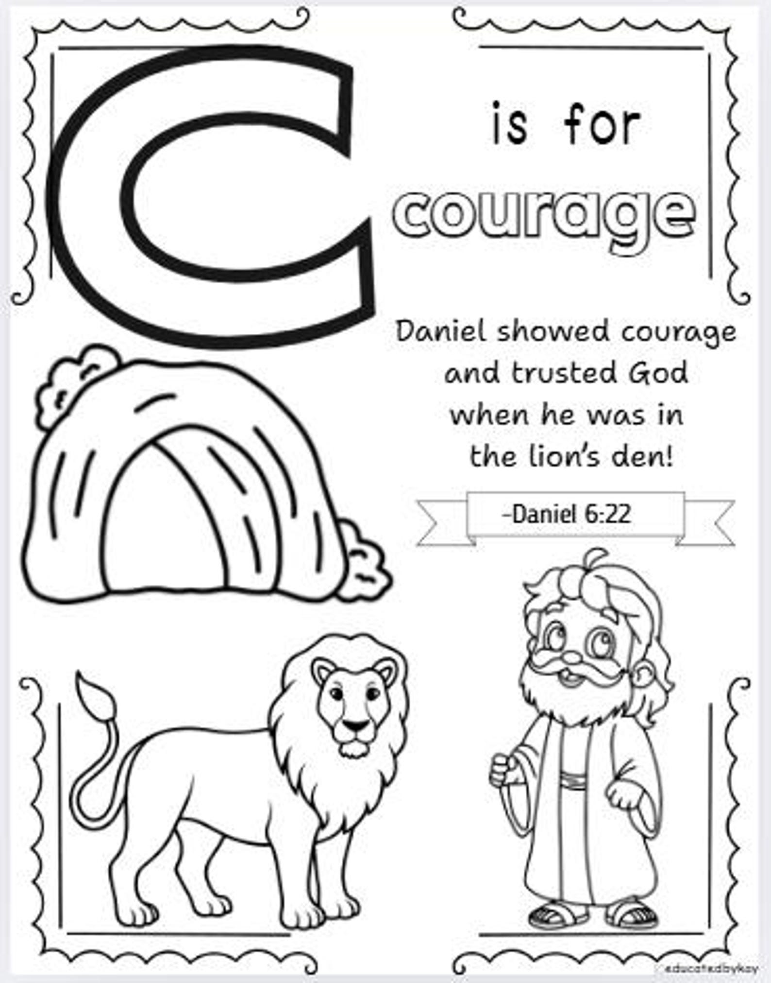 Scripture Count Paper Bible Verse-alphabet and Counting Numbers Coloring Page BUNDLE-JW Kids ...