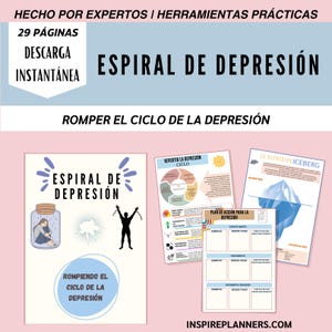 Espiral de Depresión | Hojas de Trabajo para Entender y Romper el Ciclo de la Depresión