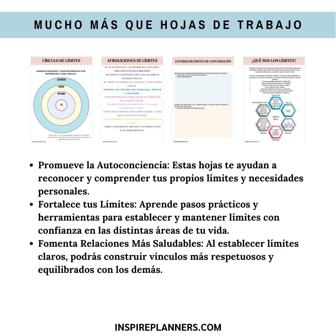 Spanish Boundaries Worksheets PDF | Assertive Communication and People ...