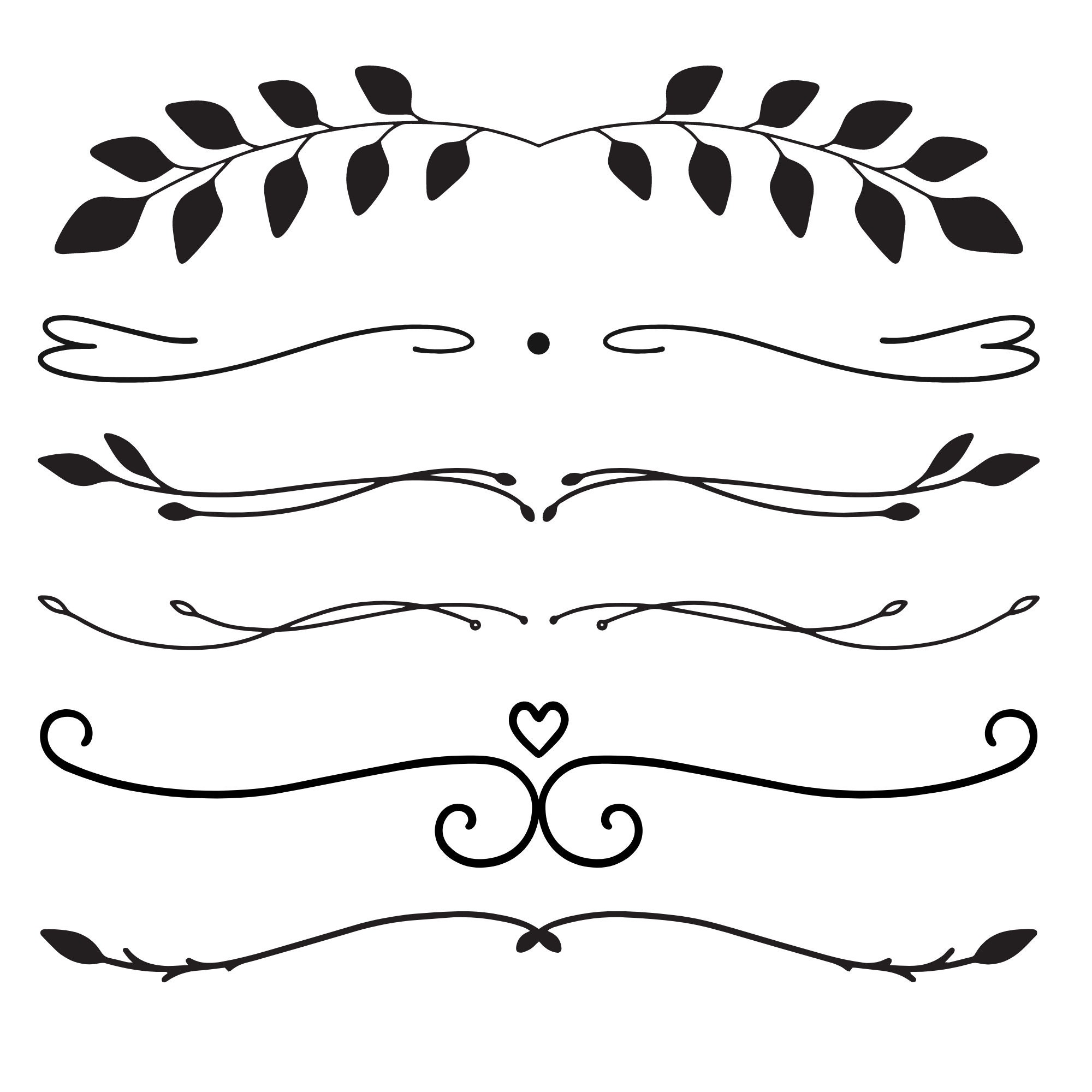 Text dividers svg text dividers for cricut text divider clipart