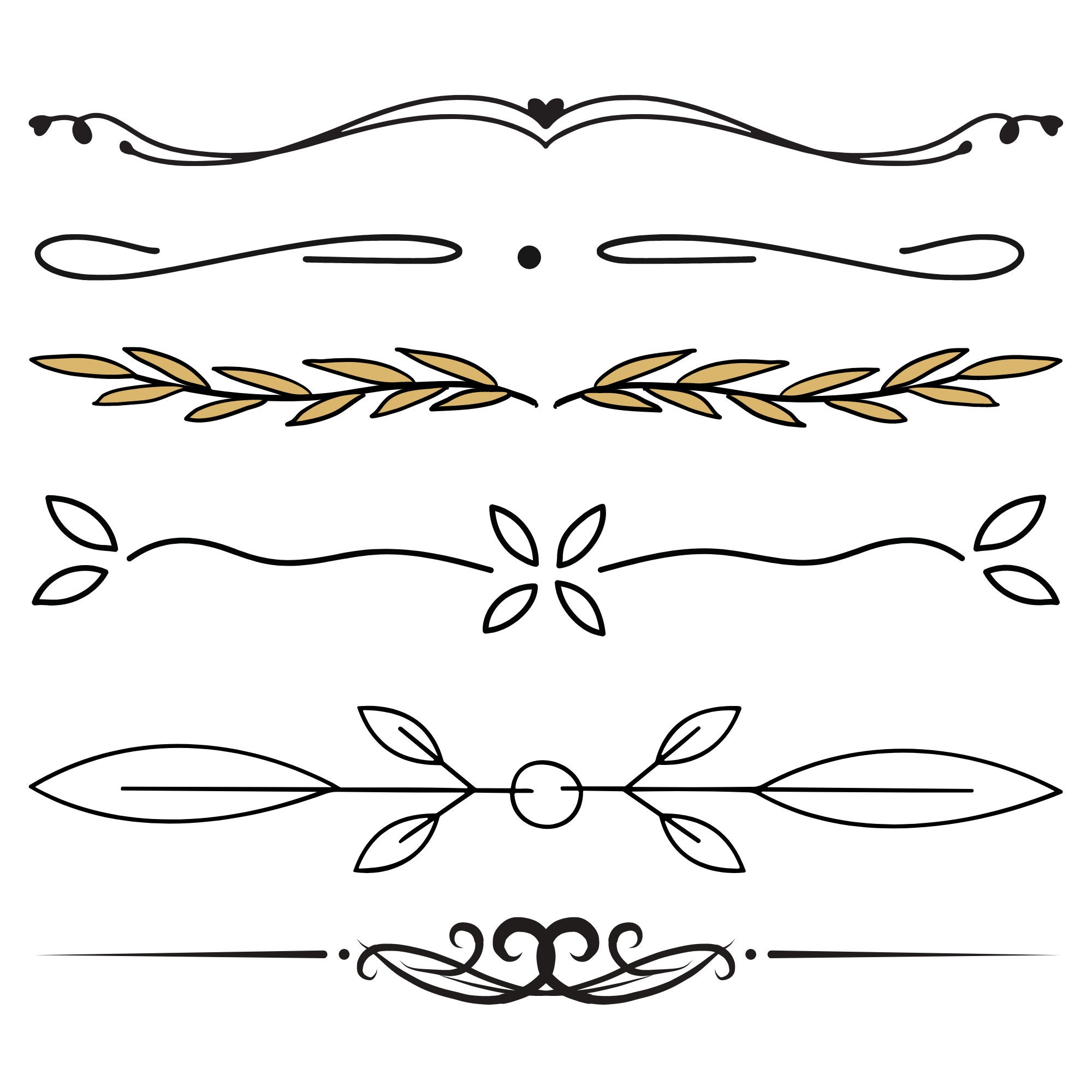 Text dividers svg text dividers for cricut text divider clipart