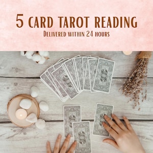 Tarot Legung - Schnelle 24-Stunden-Lieferung | Aufschlussreiche Spirituelle Führung | Personalisiert- fragen Sie alles | Psychische Lesung