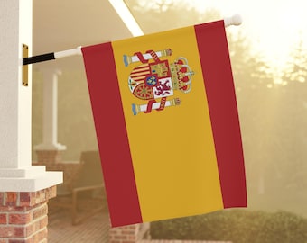 Spanish Flag, Spain Garden Banner, Spain Outdoor Decor, Spanish Flag Decor, Spanish Flag Yard Flag, Spanish Gift, Spain Flag Gift