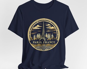 Paris France Tshirt, Paris France City Unisex Shirt, Paris France Travel Tshirt, Paris France Gifts
