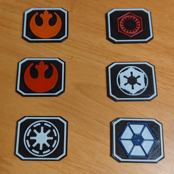 Star Wars Unlimited Custom  Faction Initiative Token | Series 1 | 3d Printed
