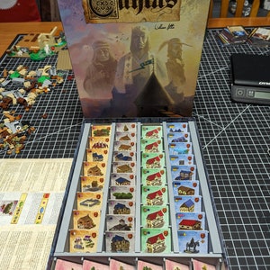 Caylus brädspelsinlägg / arrangör 3D-utskrift STL-filer
