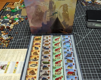 Caylus Board Game Insert / Organizer 3d Print STL files