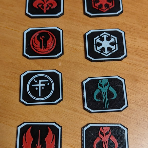 Star Wars Unlimited Custom  Faction Initiative Token | Series 2 | 3d Printed