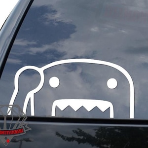 Domo Kun Japanese JDM Racing Motorsports Sticker Decal For Car Truck Motorcycle Window Bumper Helmet Mug Laptop Wall Home Decor