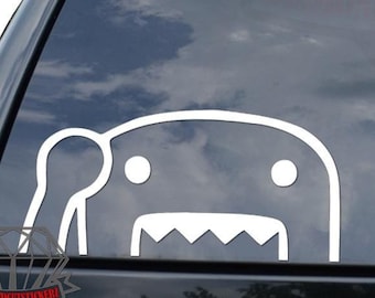 Domo Kun Japanese JDM Racing Motorsports Sticker Decal For Car Truck Motorcycle Window Bumper Helmet Mug Laptop Wall Home Decor