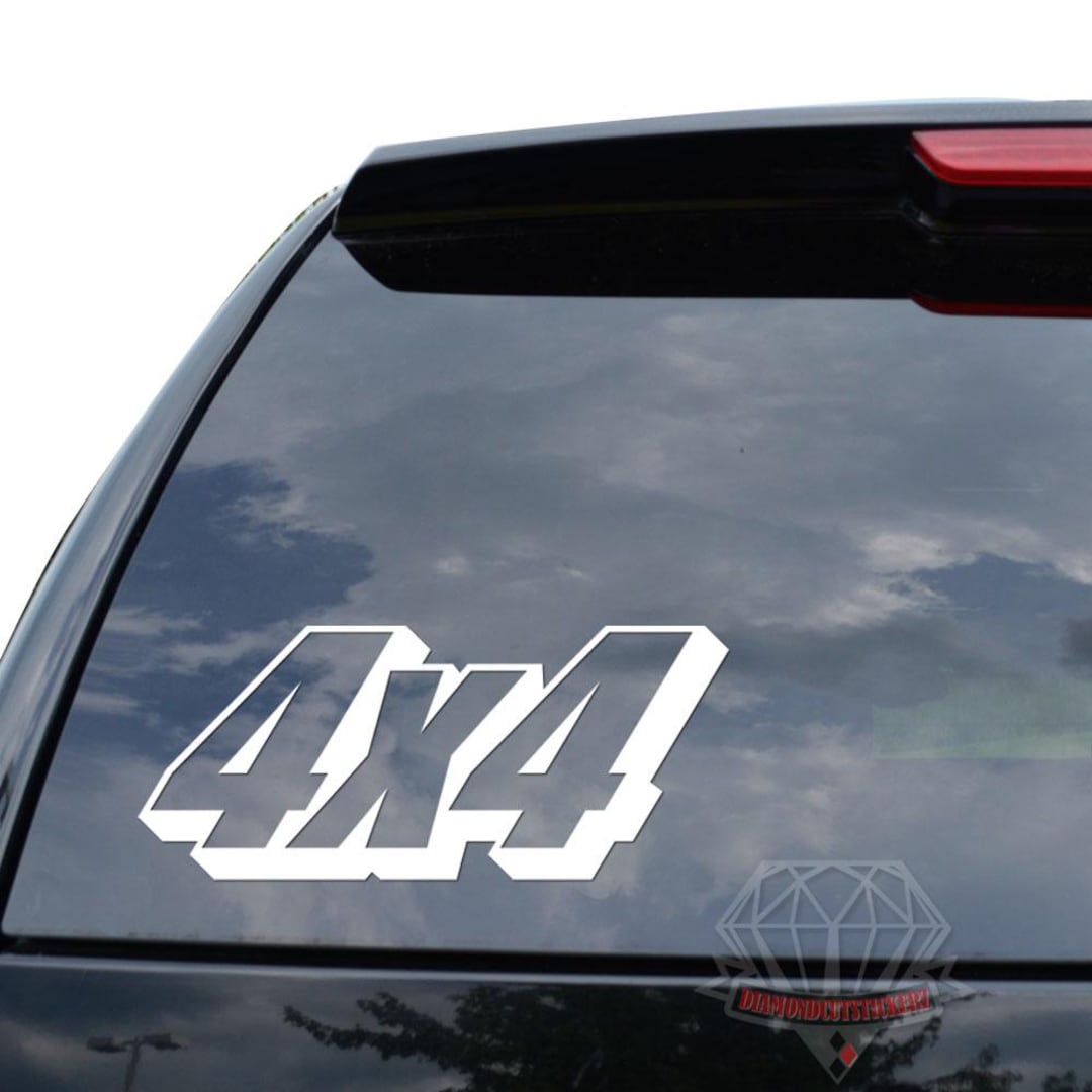 4x4 off Road AWD FWD All Terrain Style 1 Sticker Decal for Car Truck ...