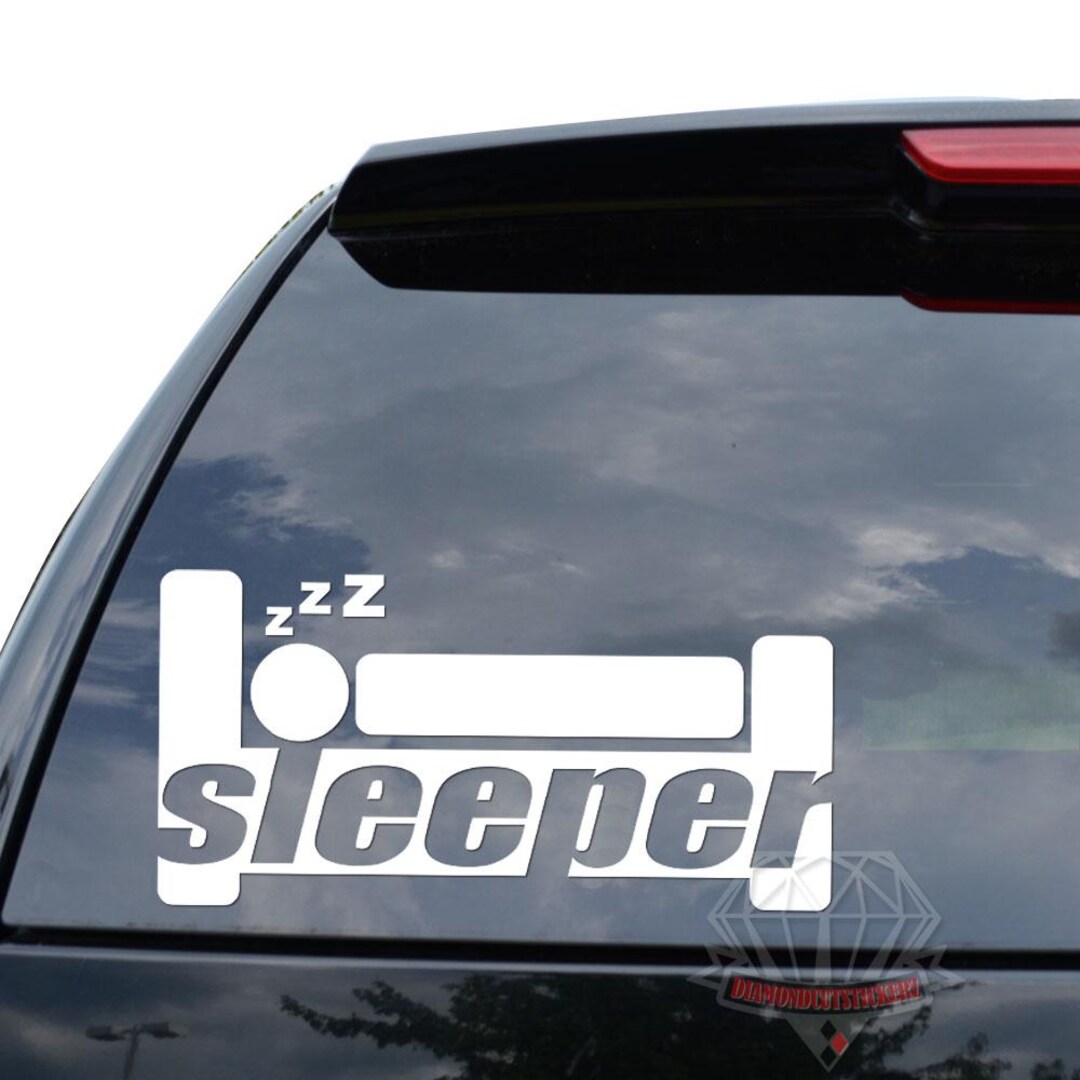Sleeper Sleeping Racer JDM Japanese Motorsports Racing Sticker Decal ...