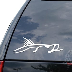 Snook Fish Fishing Fisherman Sportsman Sticker Decal For Car Truck Motorcycle Window Bumper Helmet Bottle Mug Laptop Wall Home Office Decor
