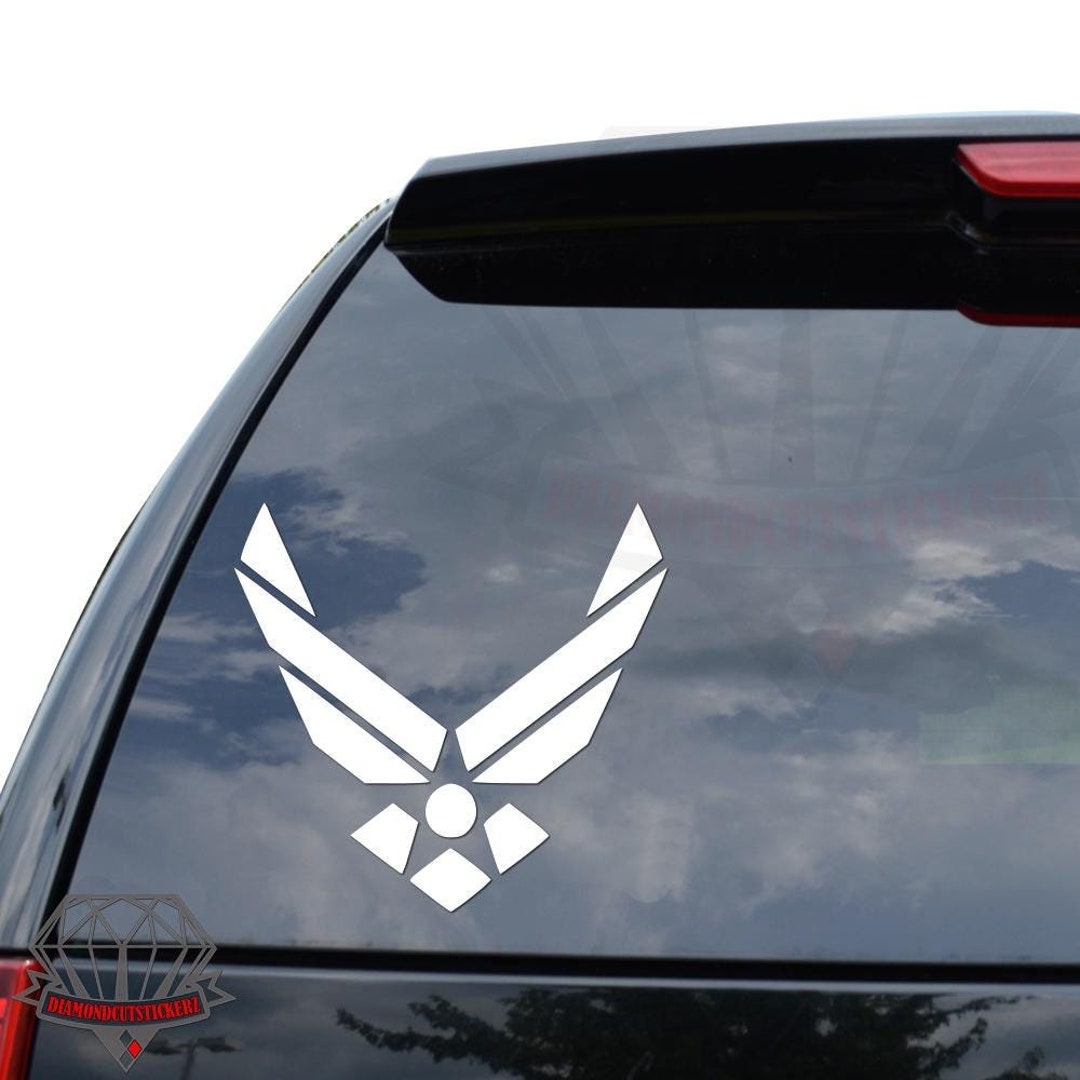 Ab Wing Sticker Airforce Air Force Wings Emblem Military Fighter Jet Pilot Sticker ...