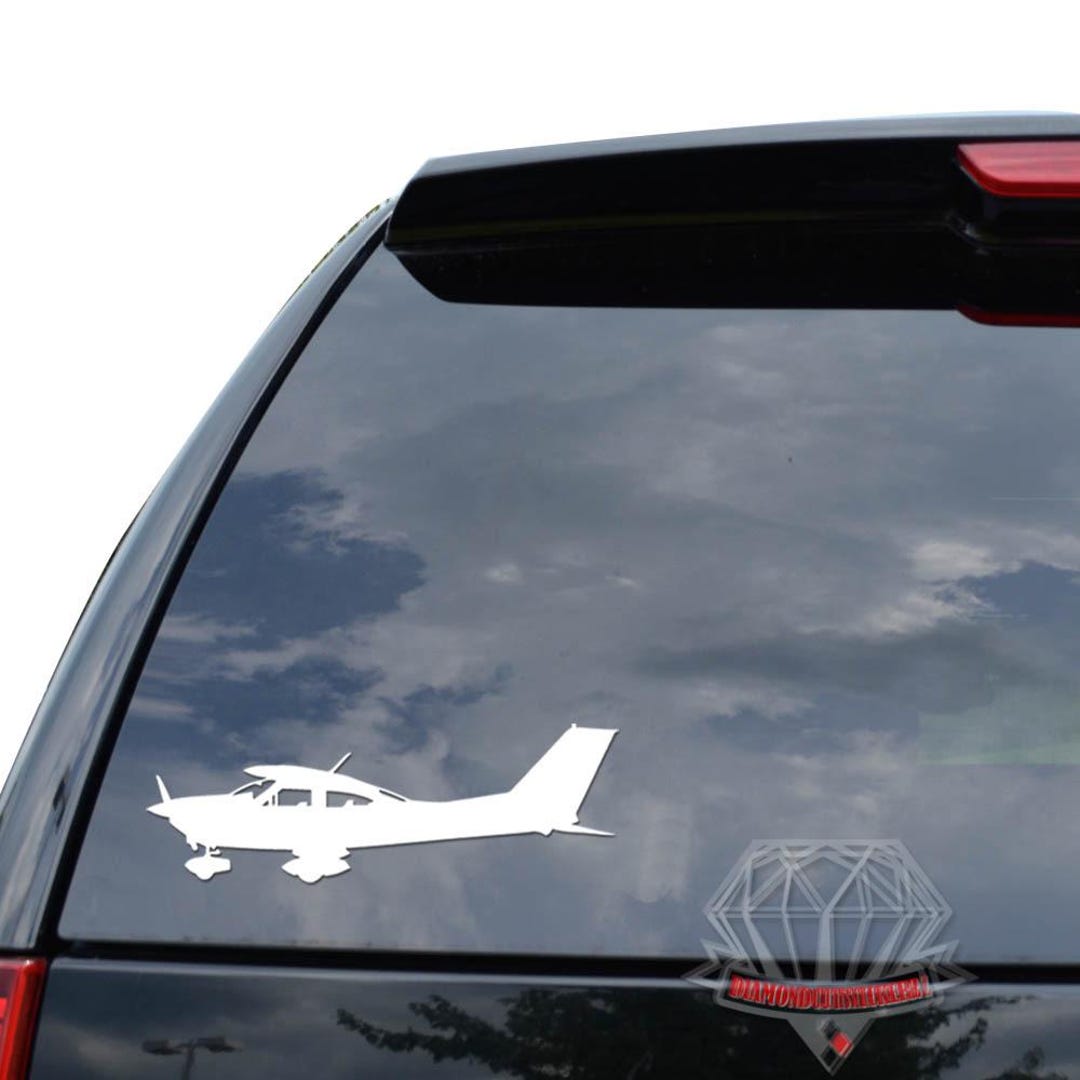 Cessna Plane Pilot Airplane Aircraft Sticker Decal #2 for Car Truck ...