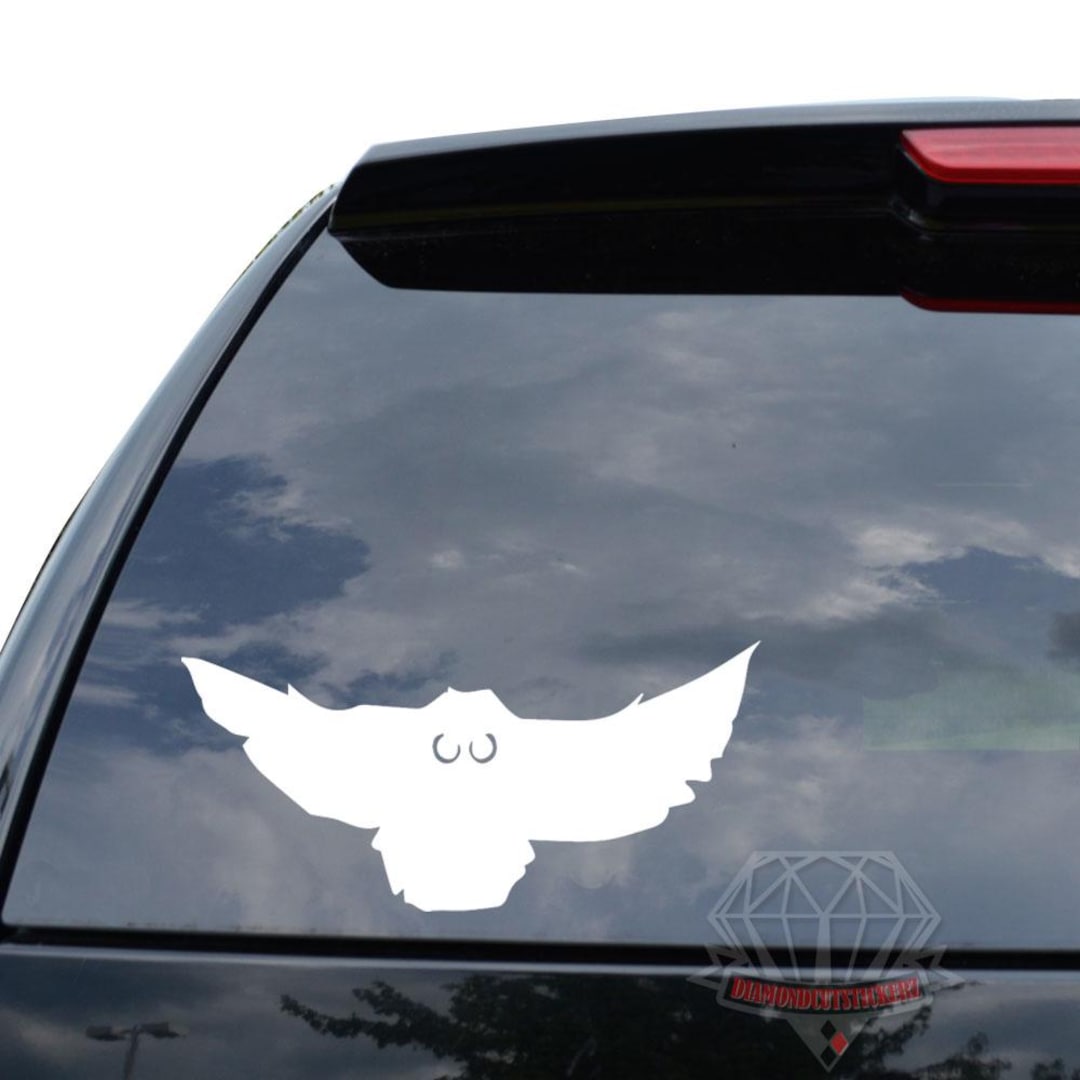 Owl Bird Flying Sticker Decal for Car Truck Motorcycle Window Bumper ...