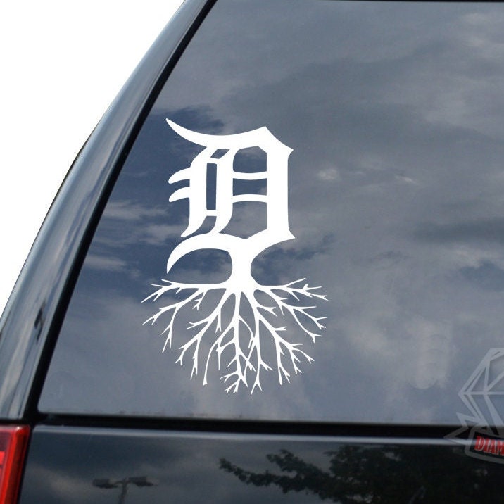 Detroit Lions Skyline Vinyl Sticker Decal - Car Truck Window Laptop Wall Bumper