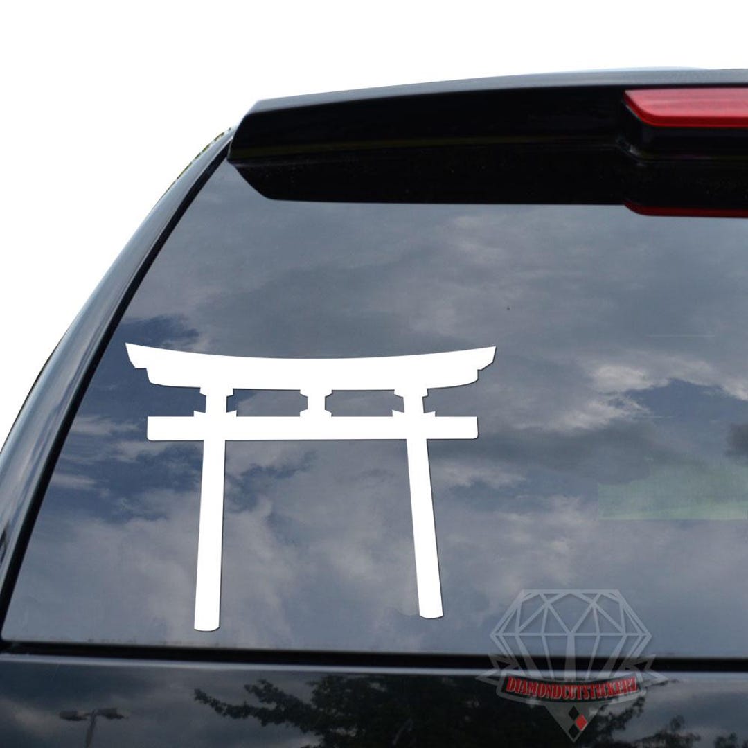 Torii Gate Shinto Religion Japan Japanese Sticker Decal for Car Truck ...