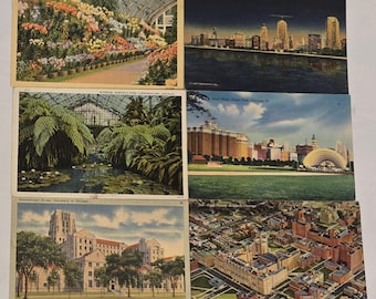 Postales antiguas de Chicago, IL, usadas/sin usar