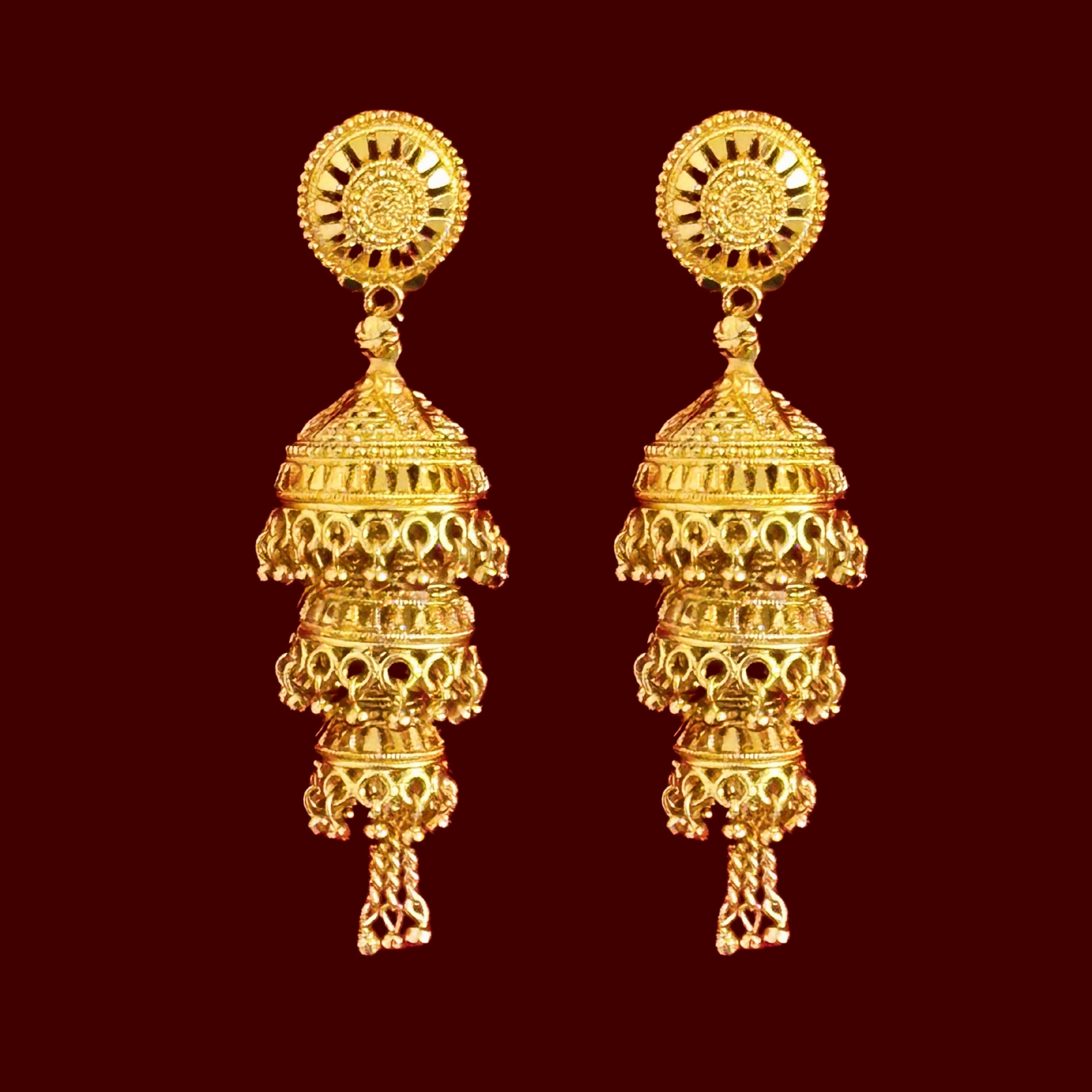 Tier Jhumkas